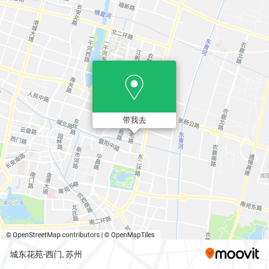 城东花苑-西门地图