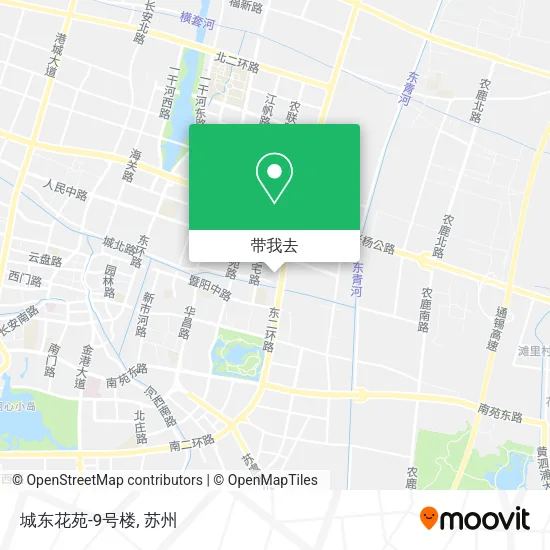 城东花苑-9号楼地图