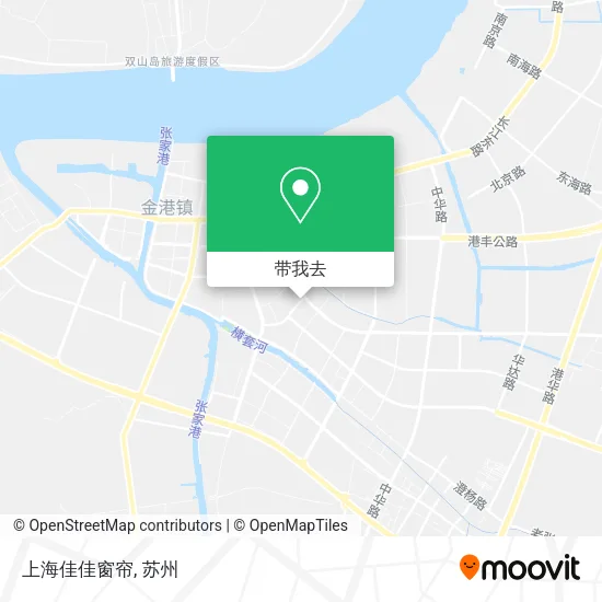 上海佳佳窗帘地图