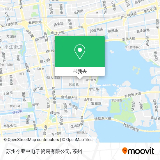 苏州今亚中电子贸易有限公司地图
