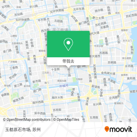 玉都原石市场地图