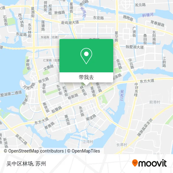 吴中区林场地图