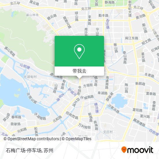 石梅广场-停车场地图