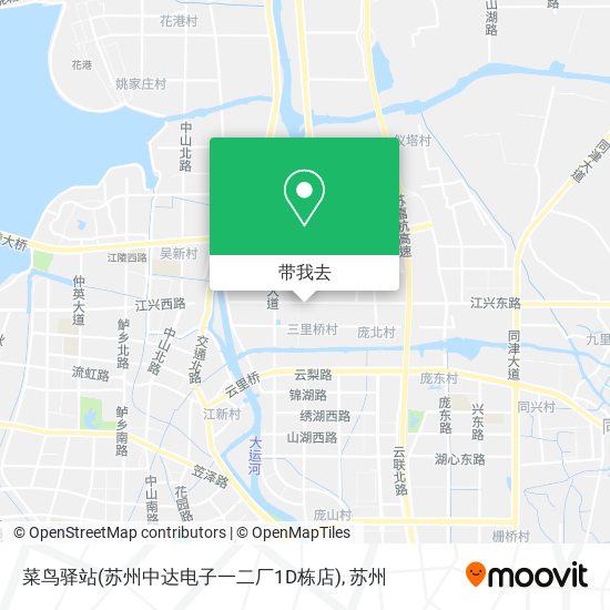 菜鸟驿站(苏州中达电子一二厂1D栋店)地图