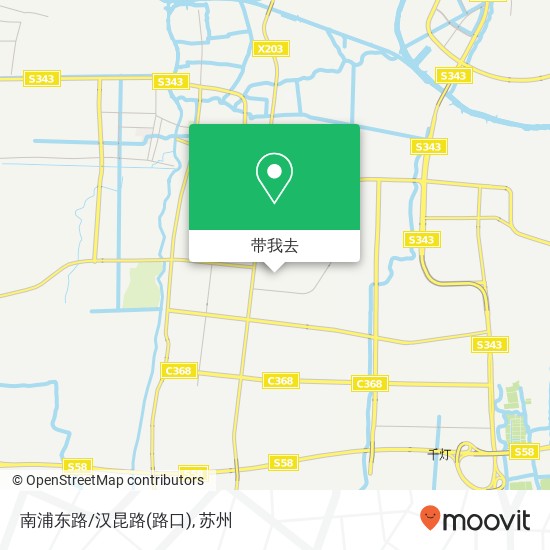 南浦东路/汉昆路(路口)地图