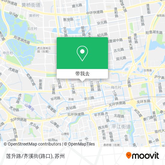 莲升路/齐溪街(路口)地图