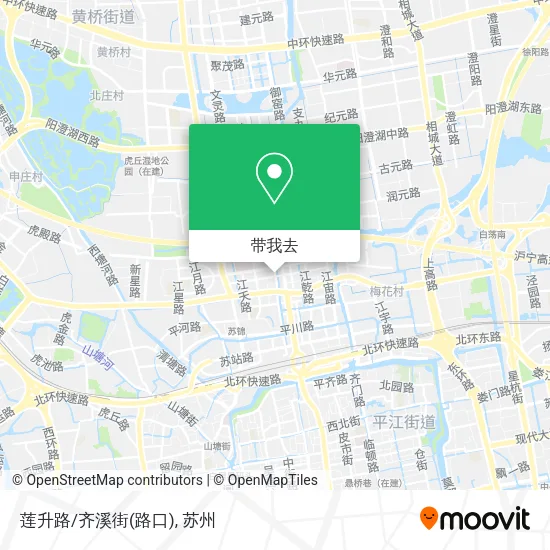 莲升路/齐溪街(路口)地图