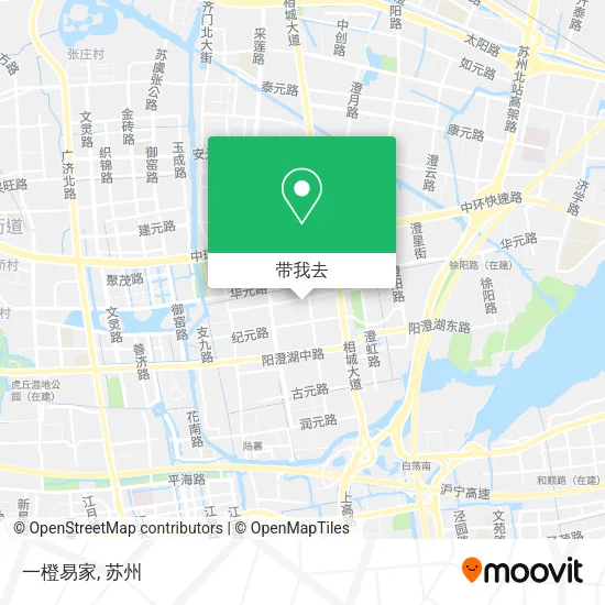 一橙易家地图