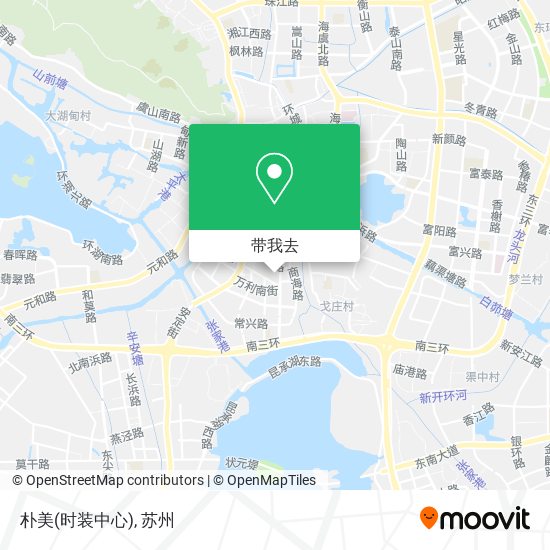 朴美(时装中心)地图