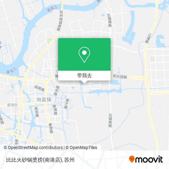 比比火砂锅烫捞(南港店)地图