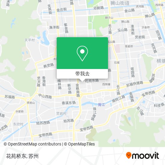 花苑桥东地图