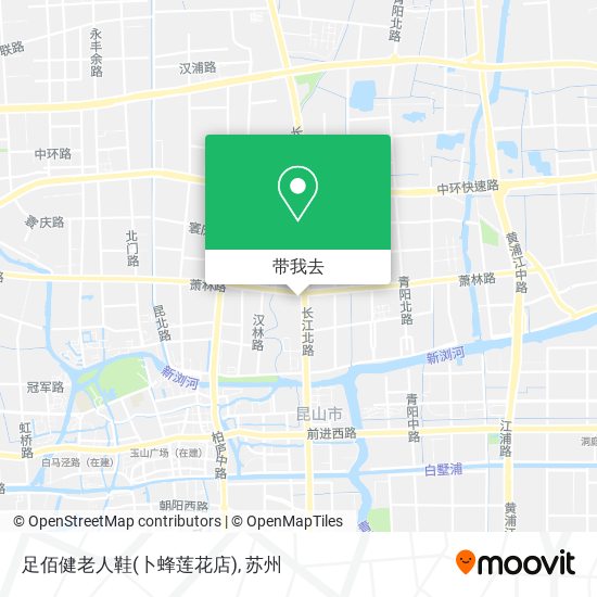 足佰健老人鞋(卜蜂莲花店)地图