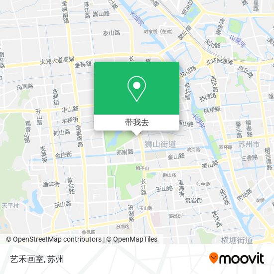 艺禾画室地图