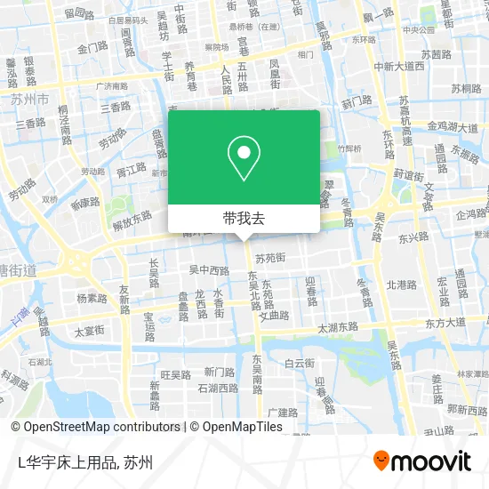 L华宇床上用品地图