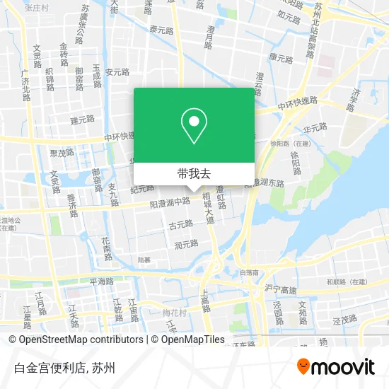 白金宫便利店地图