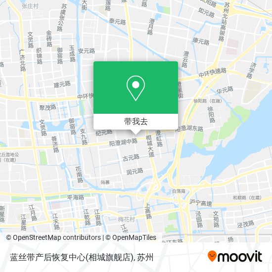 蓝丝带产后恢复中心(相城旗舰店)地图