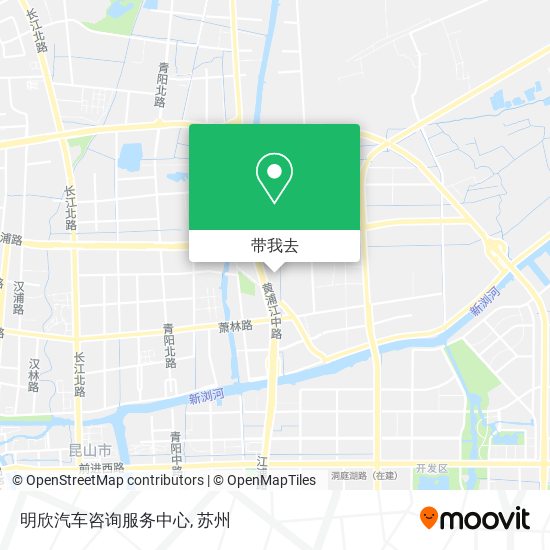 明欣汽车咨询服务中心地图
