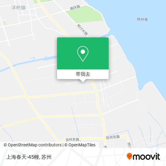 上海春天-45幢地图