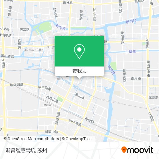 新昌智慧驾培地图