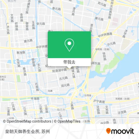 皇朝天御养生会所地图