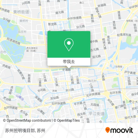 苏州照明项目部地图