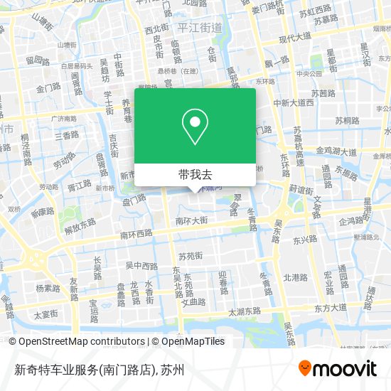 新奇特车业服务(南门路店)地图