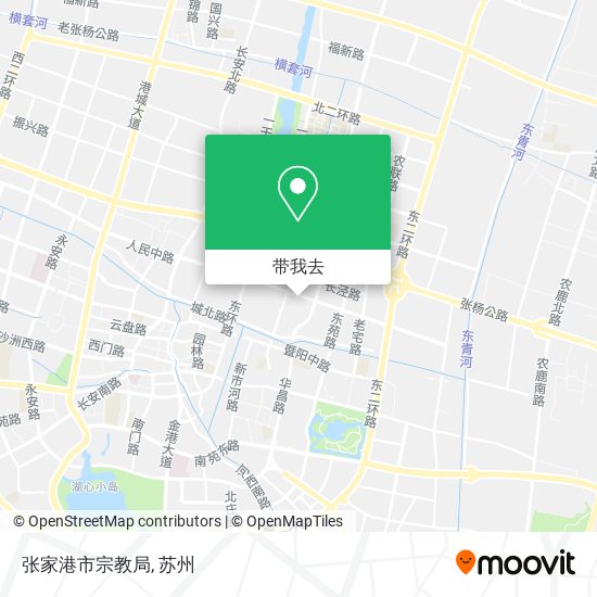张家港市宗教局地图