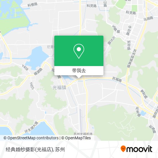 经典婚纱摄影(光福店)地图