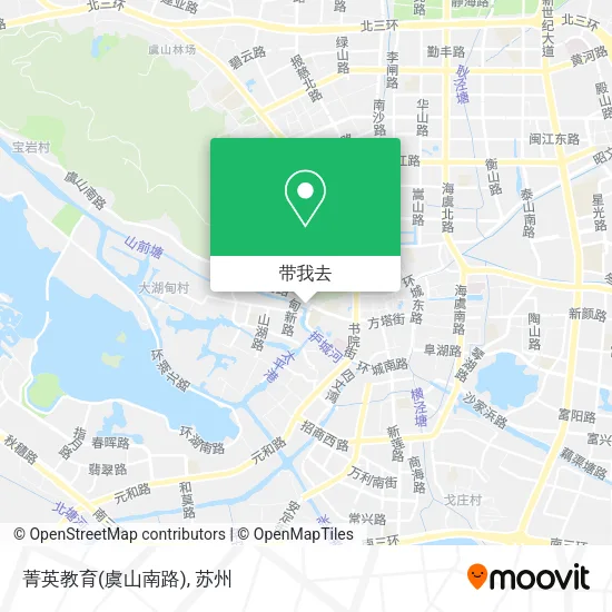 菁英教育(虞山南路)地图