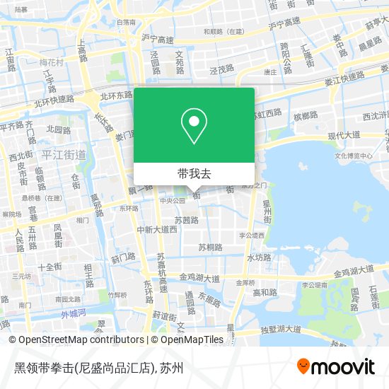 黑领带拳击(尼盛尚品汇店)地图