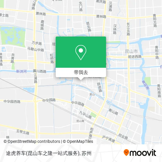 途虎养车(昆山车之隆一站式服务)地图