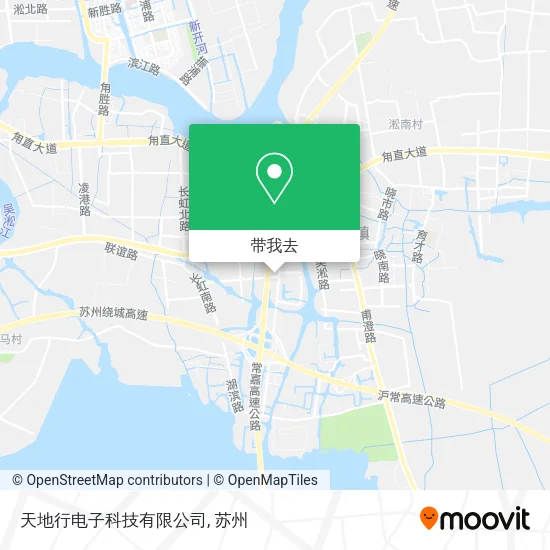 天地行电子科技有限公司地图