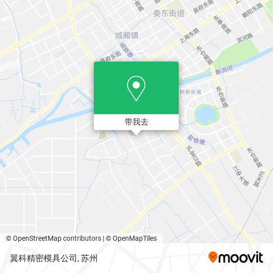 翼科精密模具公司地图