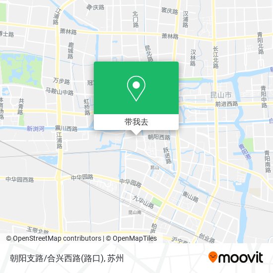 朝阳支路/合兴西路(路口)地图