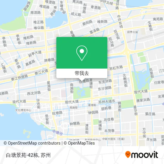 白塘景苑-42栋地图