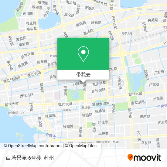 白塘景苑-6号楼地图