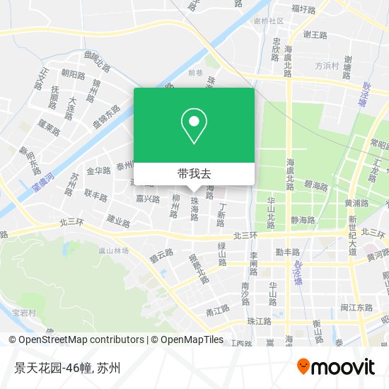 景天花园-46幢地图
