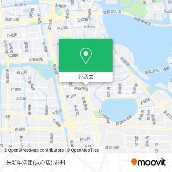 朱新年汤团(点心店)地图