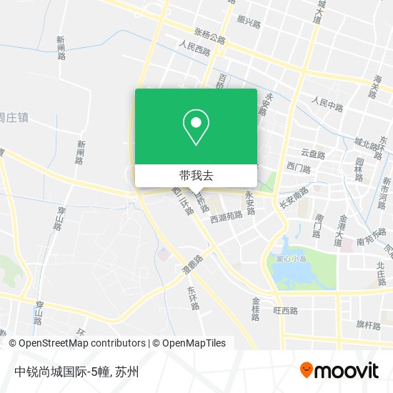 中锐尚城国际-5幢地图