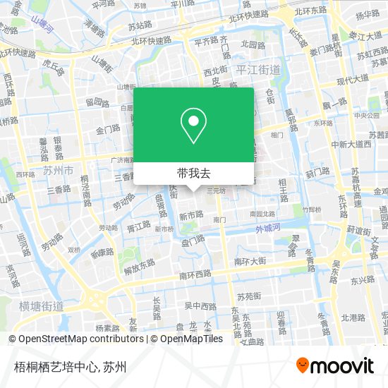 梧桐栖艺培中心地图