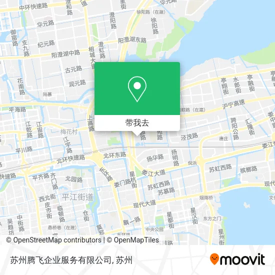 苏州腾飞企业服务有限公司地图