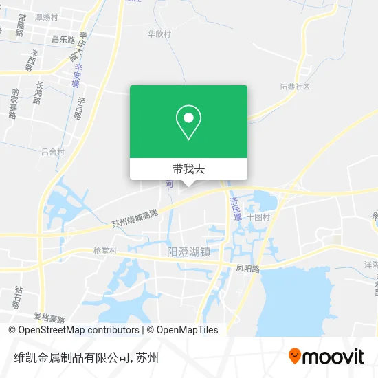 维凯金属制品有限公司地图