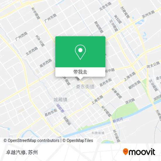 卓越汽修地图