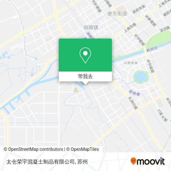 太仓荣宇混凝土制品有限公司地图