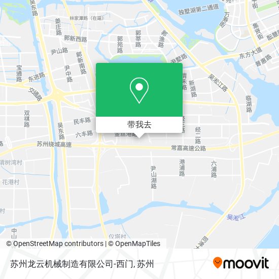 苏州龙云机械制造有限公司-西门地图