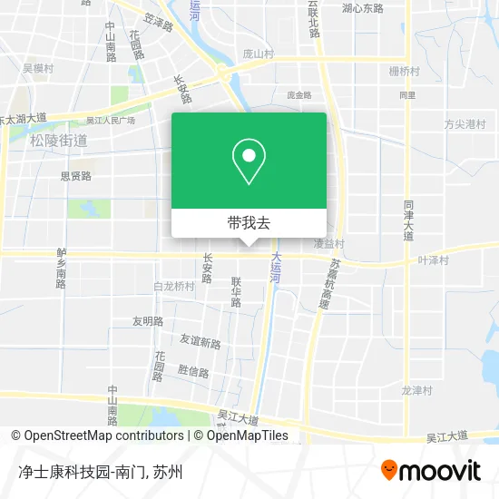 净士康科技园-南门地图