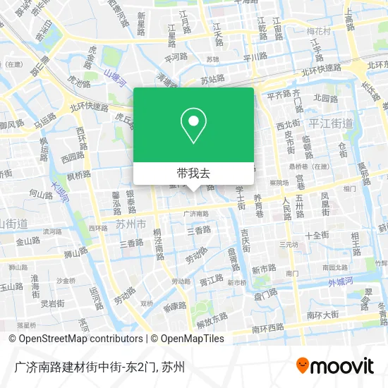 广济南路建材街中街-东2门地图