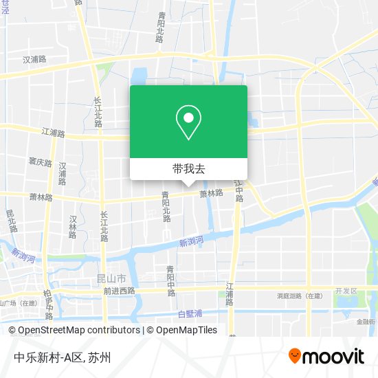 中乐新村-A区地图