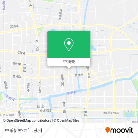 中乐新村-西门地图