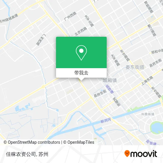 佳稼农资公司地图